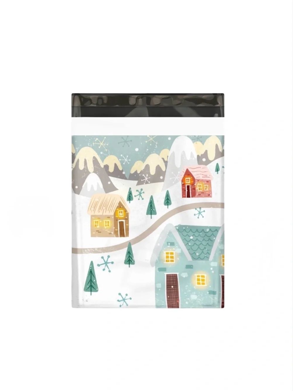 20PK 12 X 15 Winter Village Polymailers NIP BUY NOW PRICE